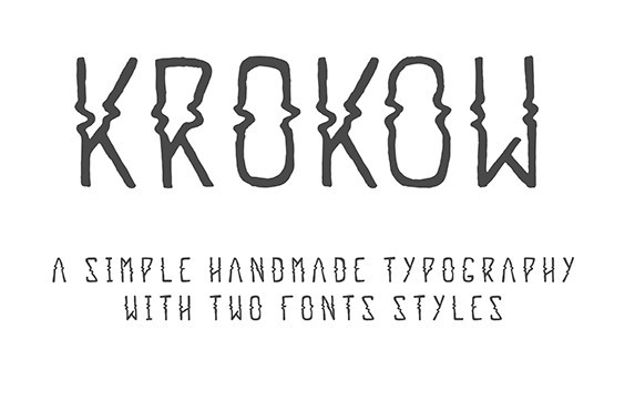 Krokow - Free Font